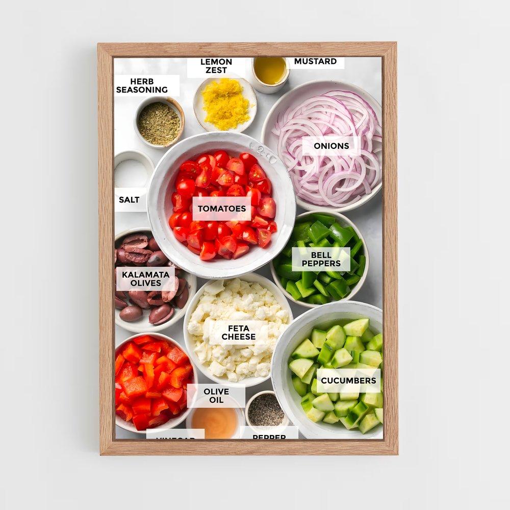 ap-greek salad-9 cadre Bois clair