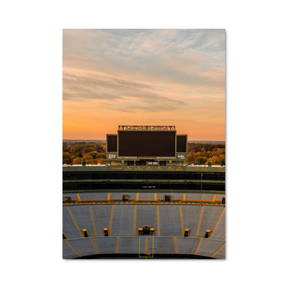 Poster Coucher de Soleil à Lambeau