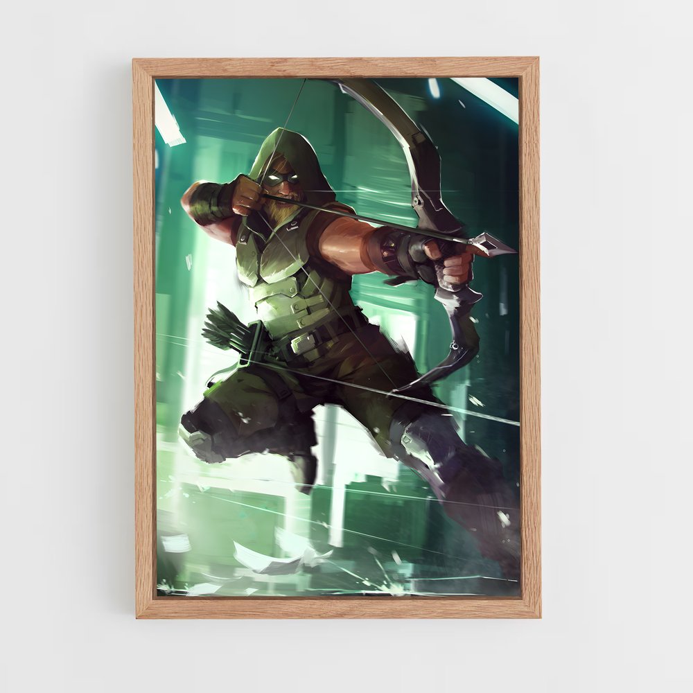 ap-green arrow-10 cadre Bois clair
