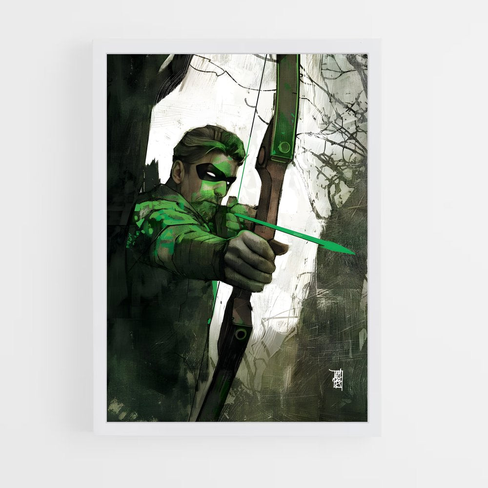 ap-green arrow-5 cadre Blanc