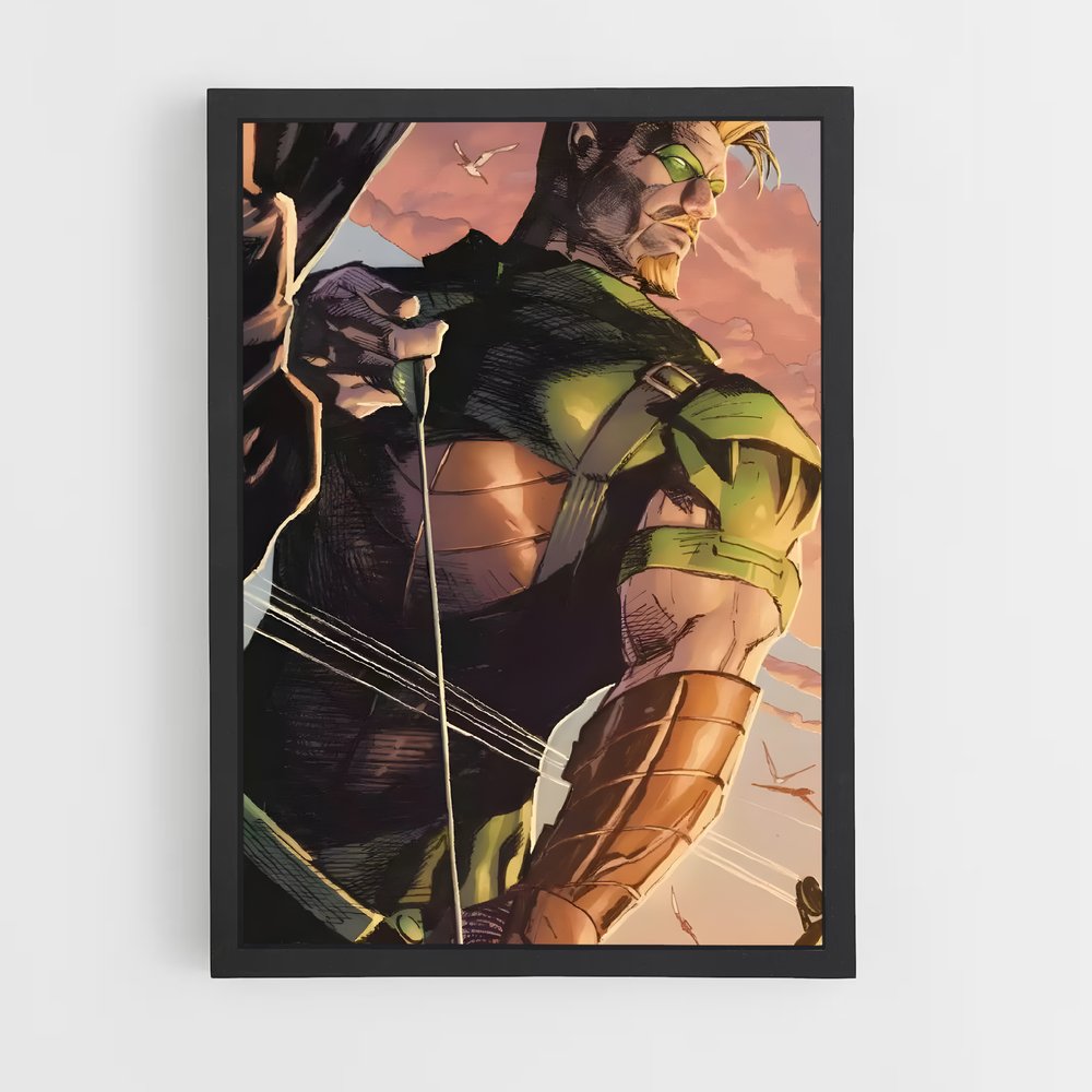 ap-green arrow-8 cadre Noir