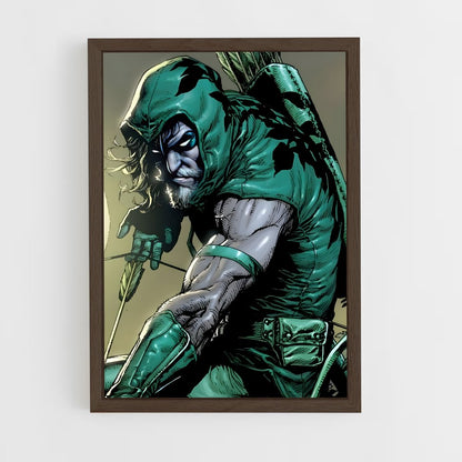 ap-green arrow-9 cadre Bois foncé