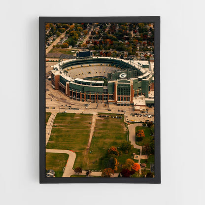 ap-green bay packers-4 cadre Noir