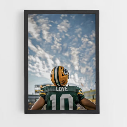 ap-green bay packers-5 cadre Noir