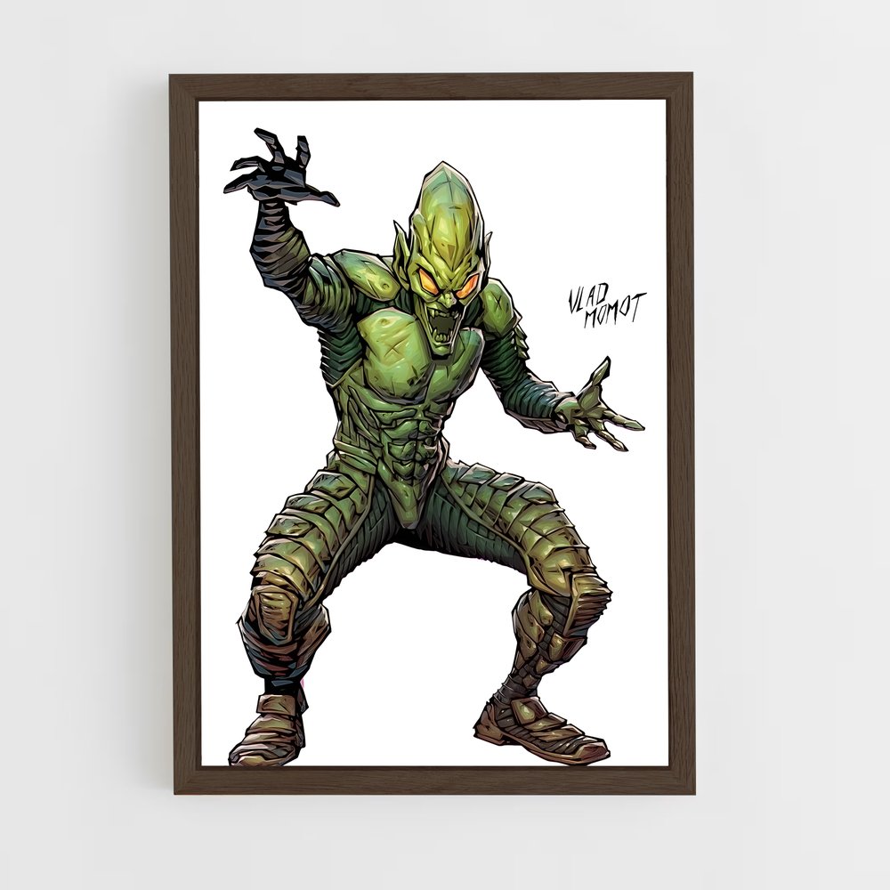 ap-green goblin-5 cadre Bois foncé