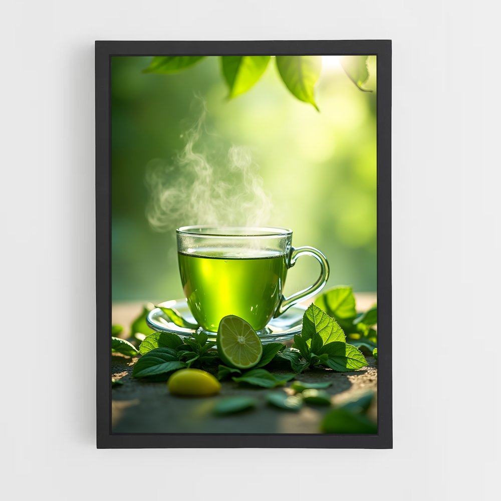 ap-green tea-1 cadre Noir