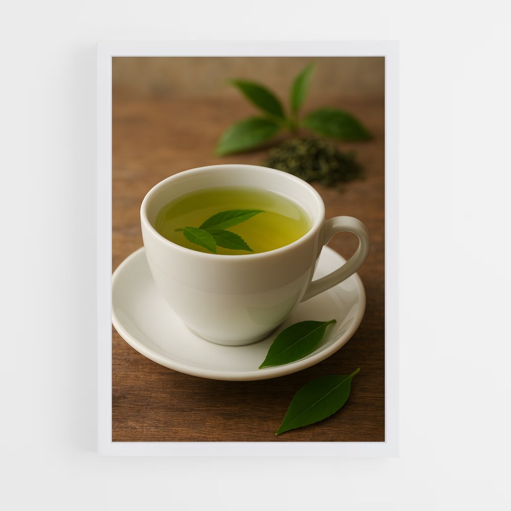 ap-green tea-3 cadre Blanc