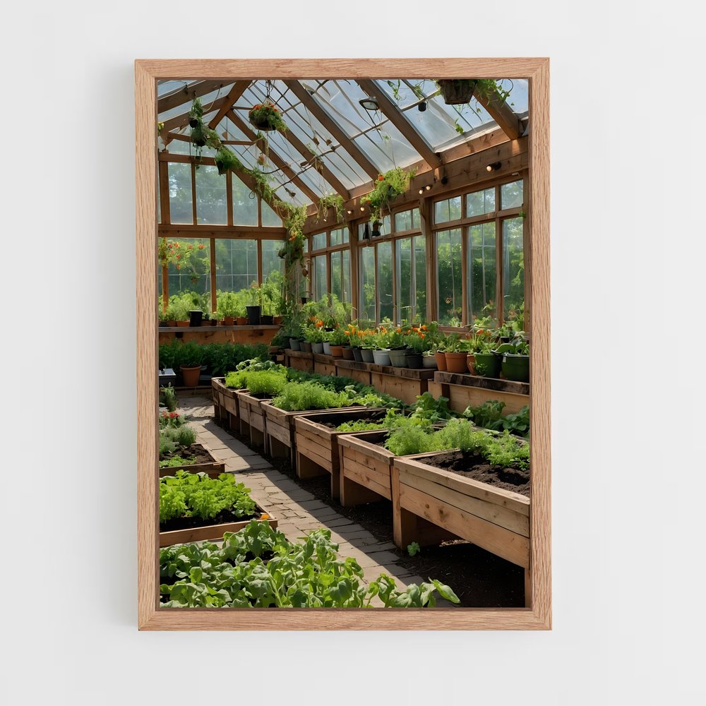 ap-greenhouse-1 cadre Bois clair