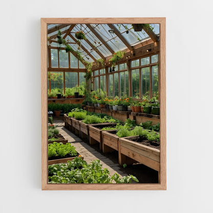 ap-greenhouse-1 cadre Bois clair