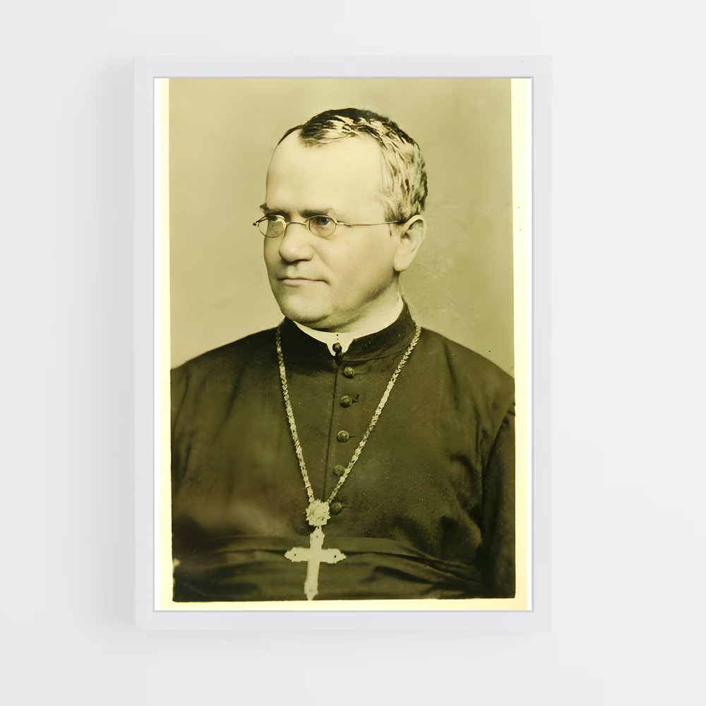 ap-gregor mendel-2 cadre Blanc