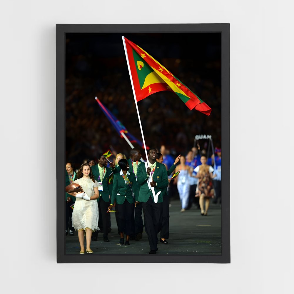 ap-grenada national football team-2 cadre Noir