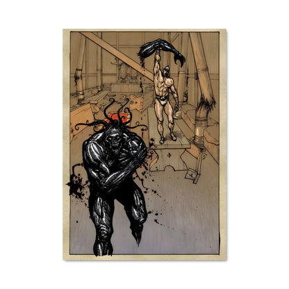 Poster Demon in a Suit