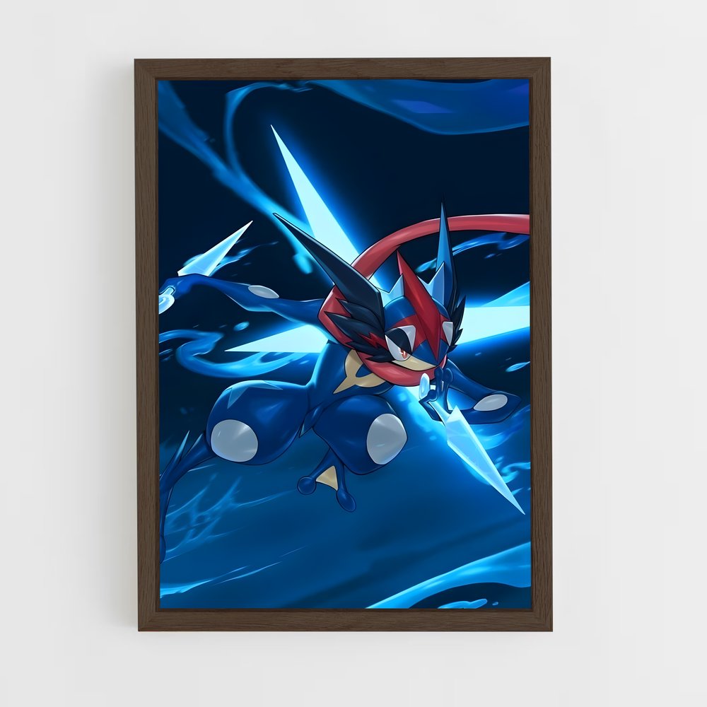 ap-greninja-7 cadre Bois foncé