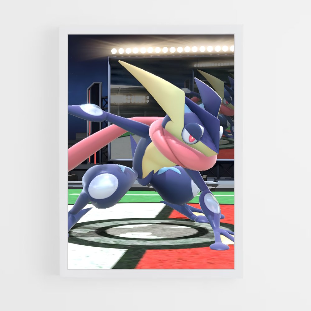 ap-greninja-8 cadre Blanc