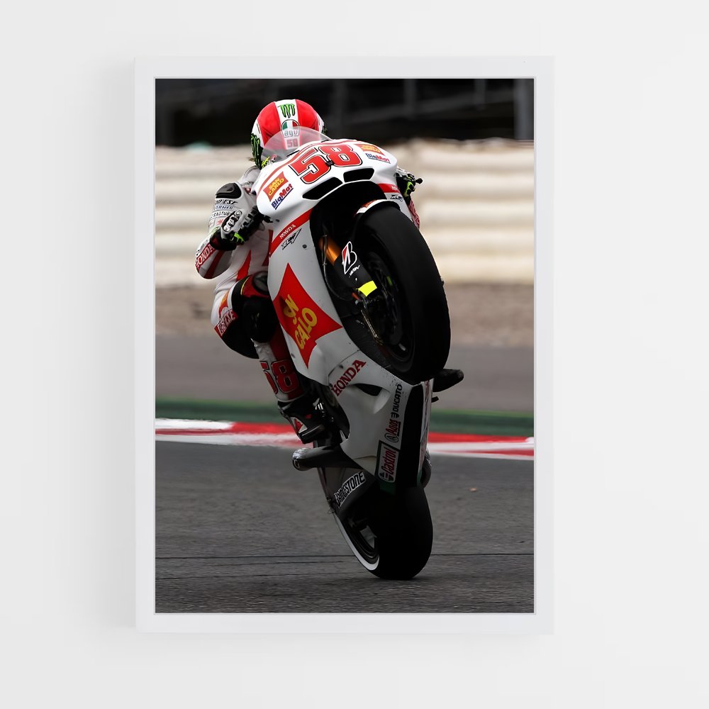ap-gresini racing-3 cadre Blanc