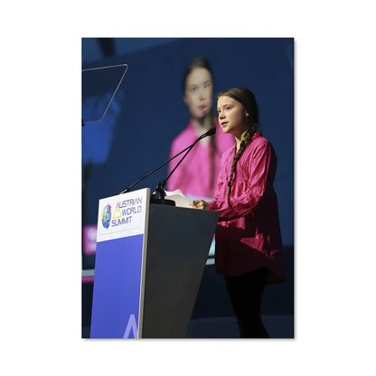 Poster Greta thunberg 14720