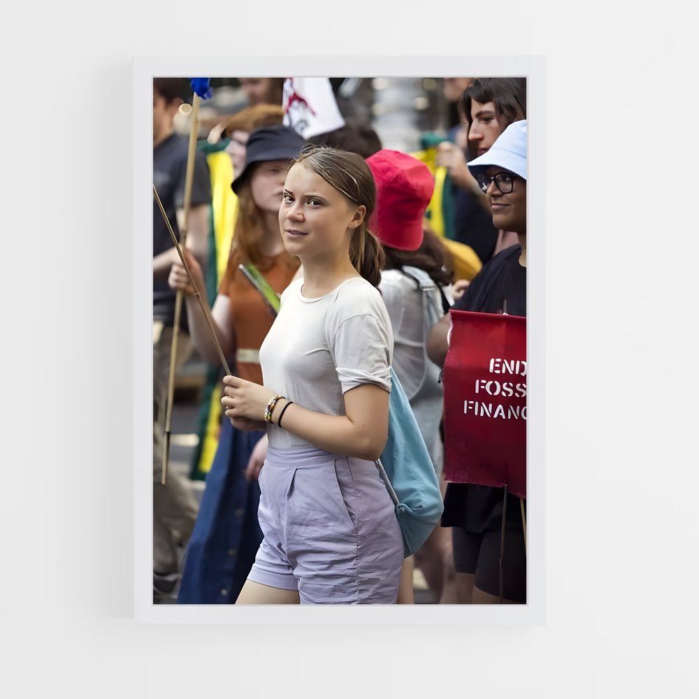 ap-greta thunberg-1 cadre Blanc