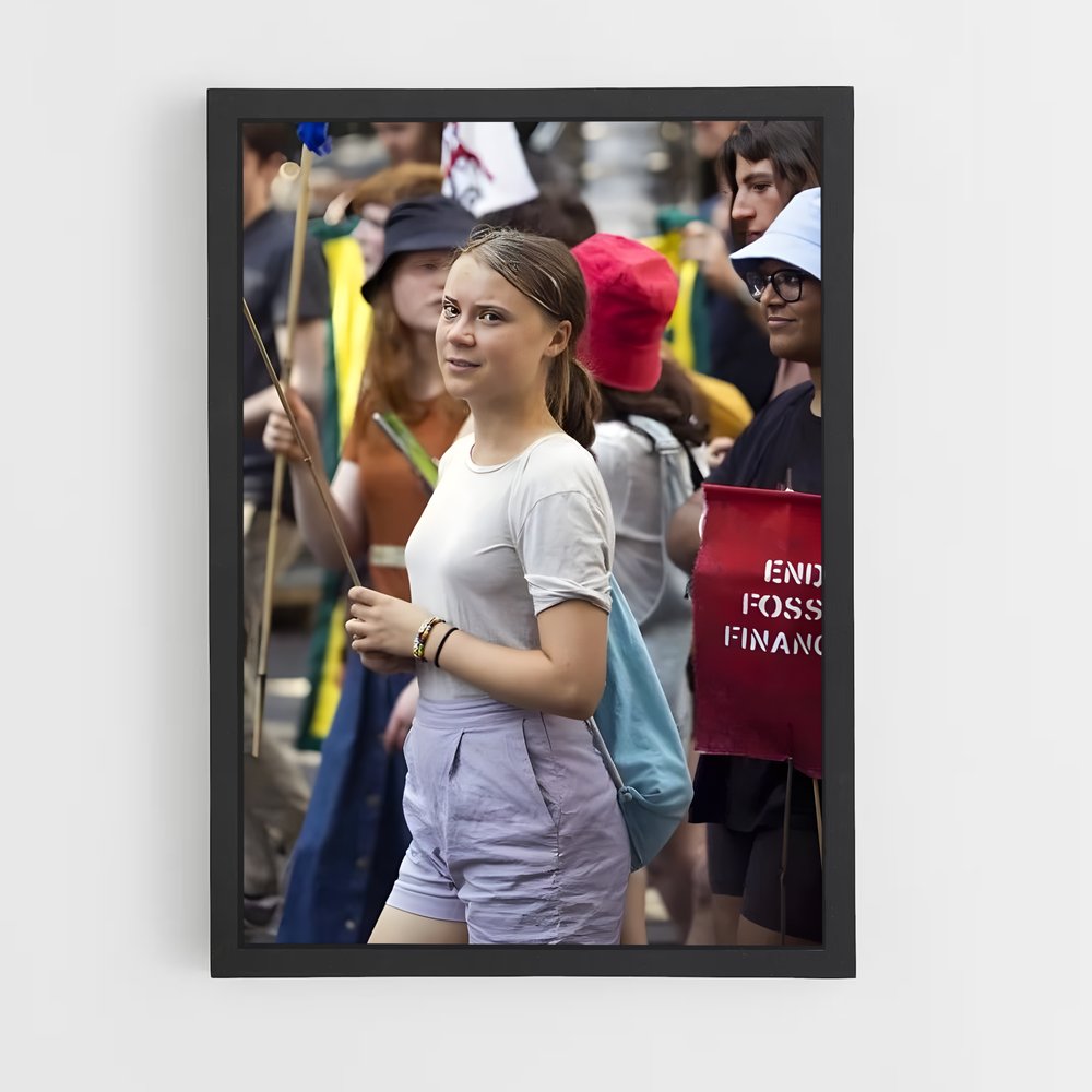 ap-greta thunberg-1 cadre Noir