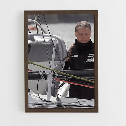 ap-greta thunberg-2 cadre Bois foncé