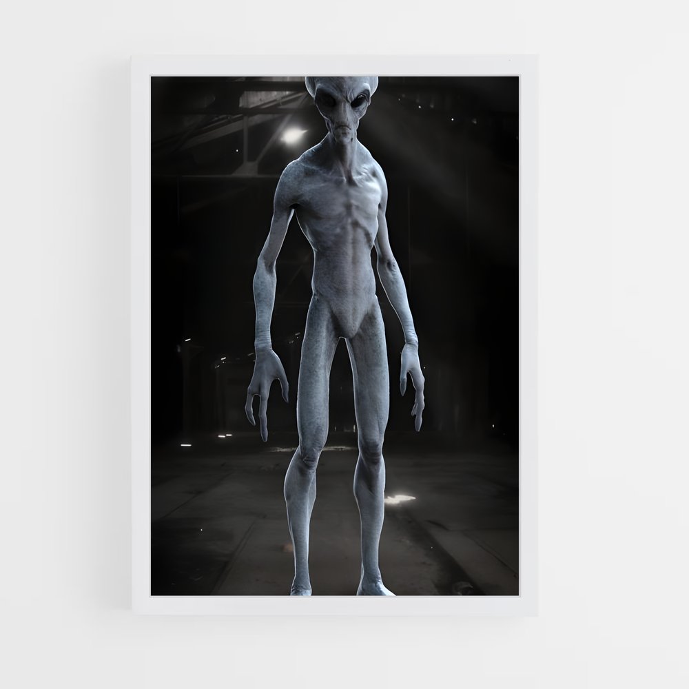 ap-grey alien-1 cadre Blanc