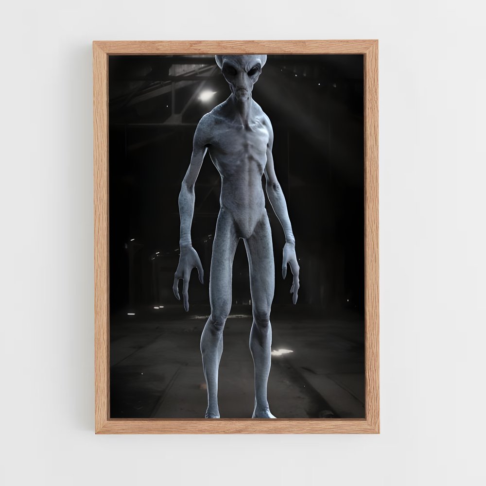 ap-grey alien-1 cadre Bois clair