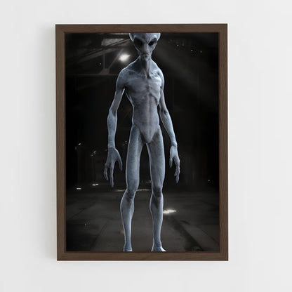 ap-grey alien-1 cadre Bois foncé