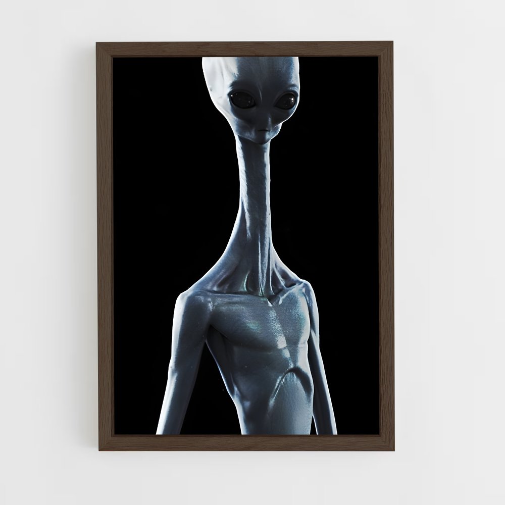 ap-grey alien-3 cadre Bois foncé