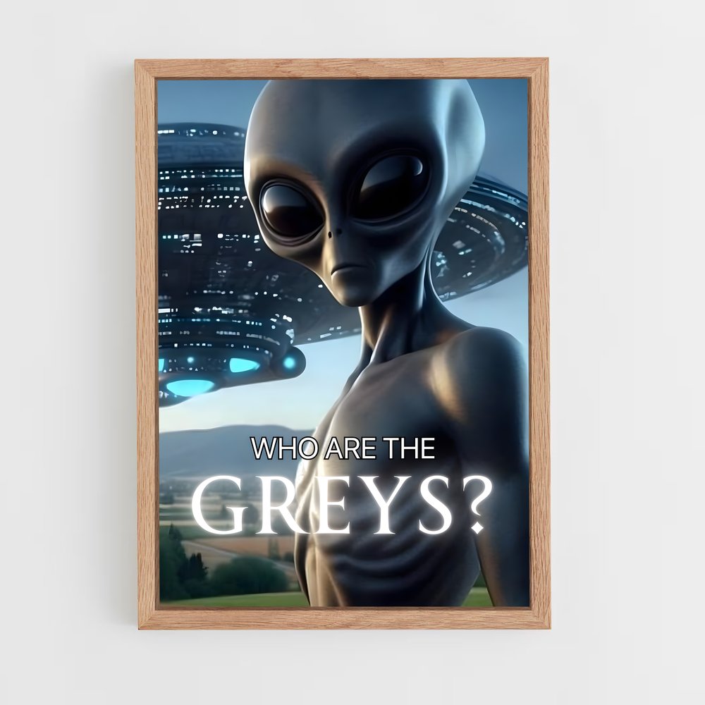 ap-grey alien-4 cadre Bois clair