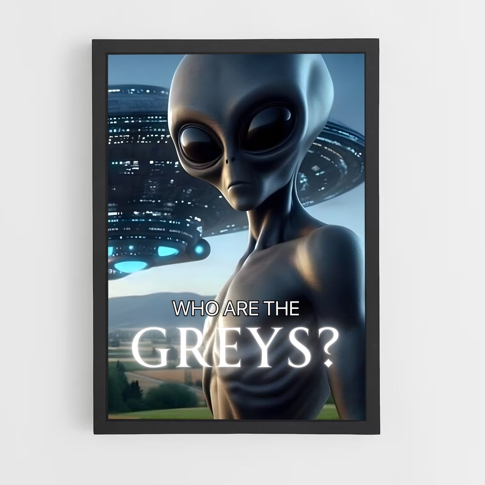 ap-grey alien-4 cadre Noir