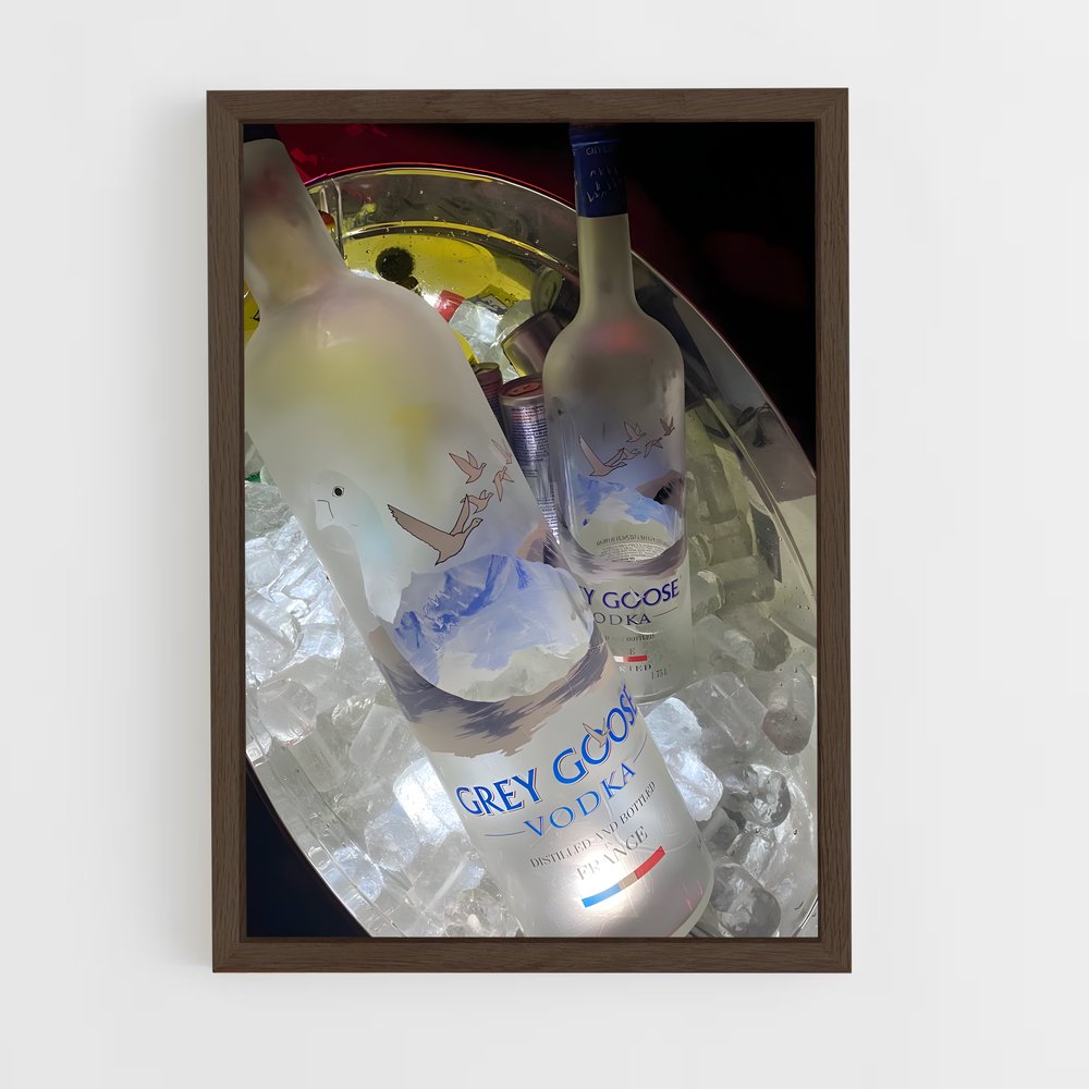 ap-grey goose-1 cadre Bois foncé