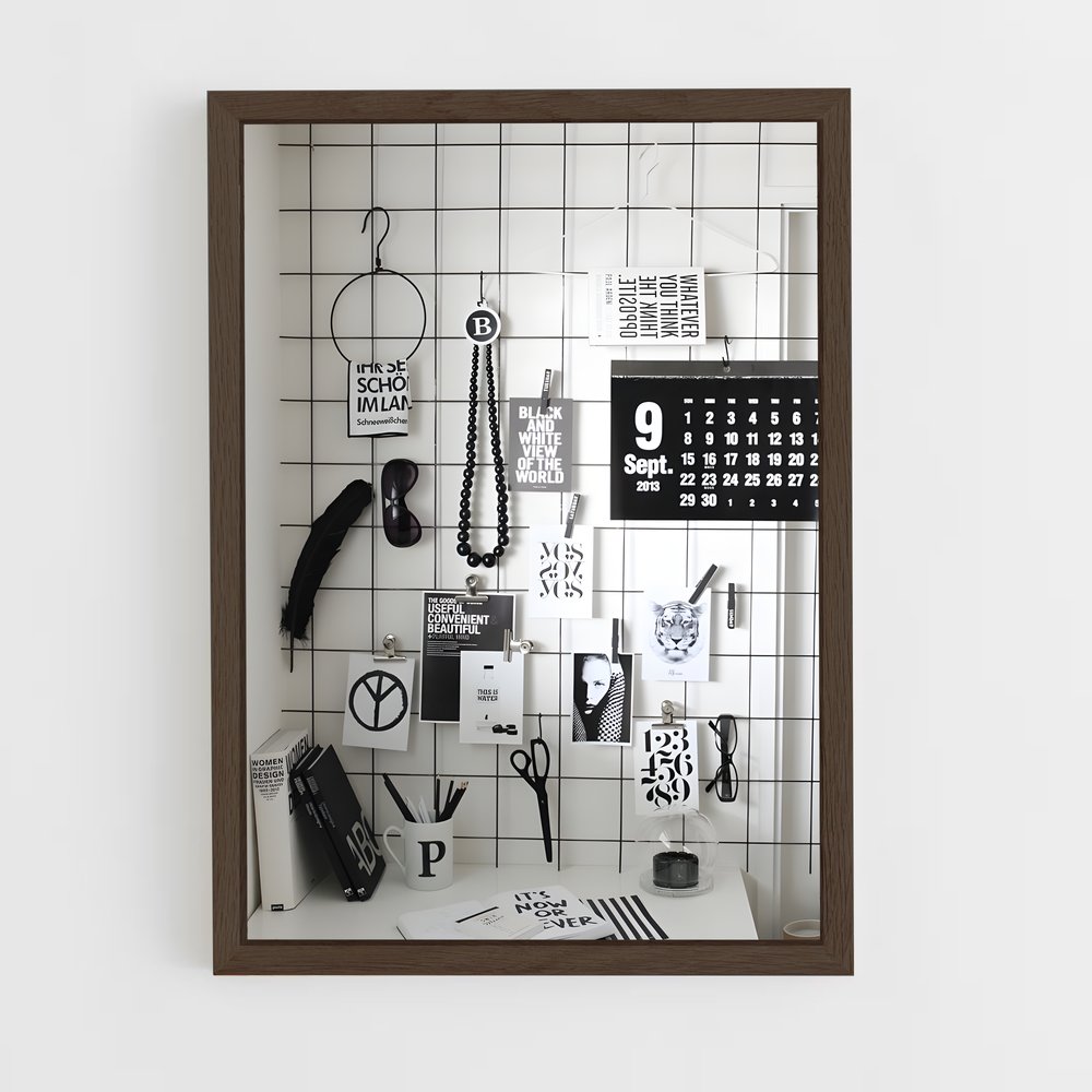 ap-grid-10 cadre Bois foncé
