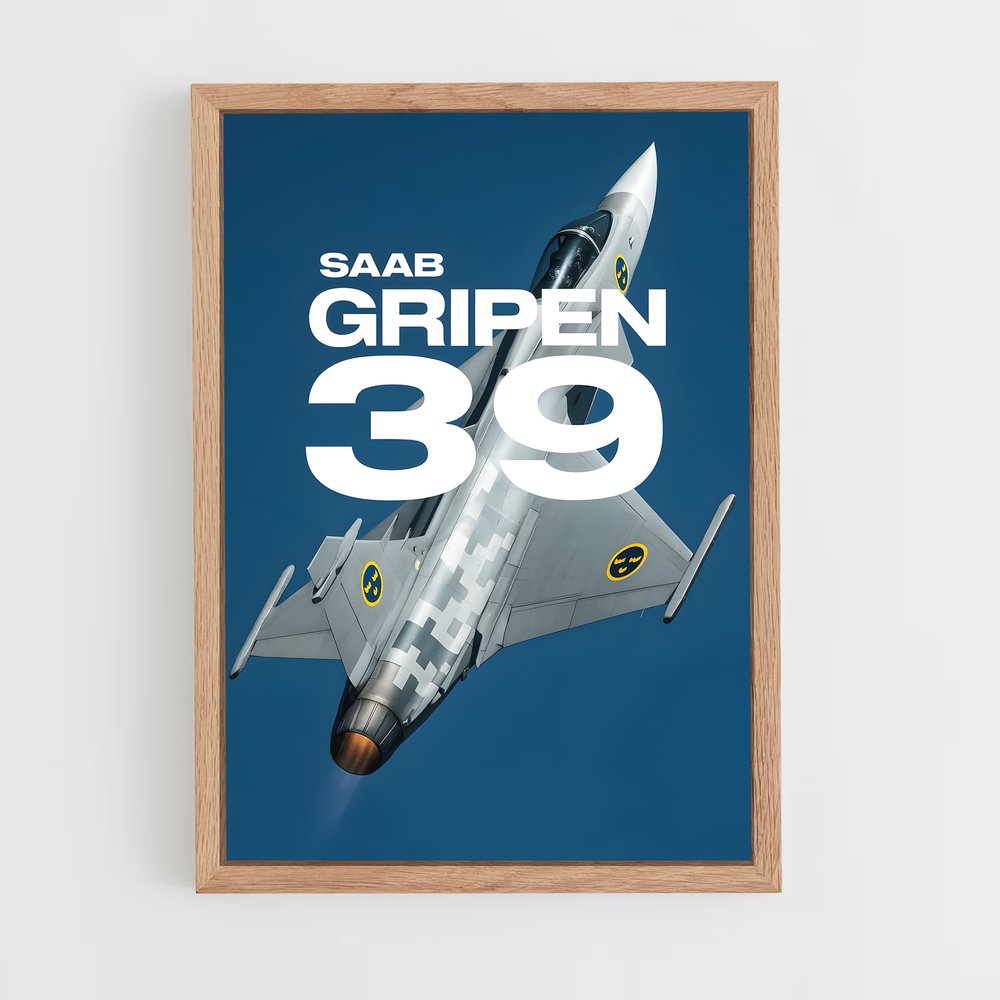 ap-gripen jas 39-3 cadre Bois clair