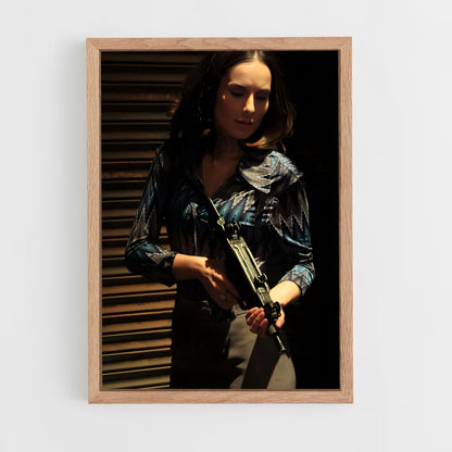 ap-griselda blanco-1 cadre Bois clair