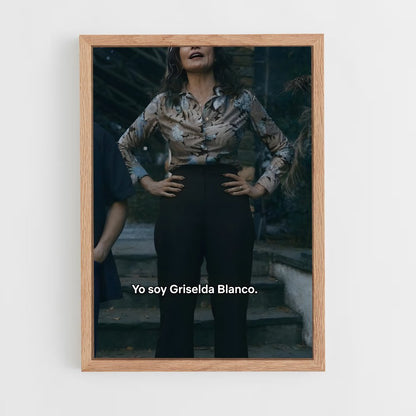 ap-griselda blanco-4 cadre Bois clair