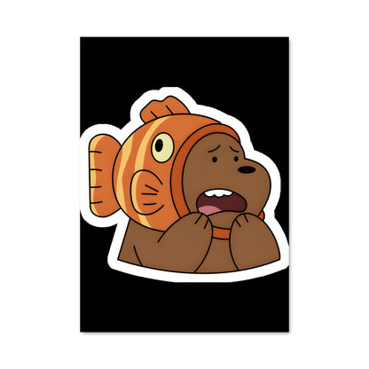 Poster Poisson Voyageur