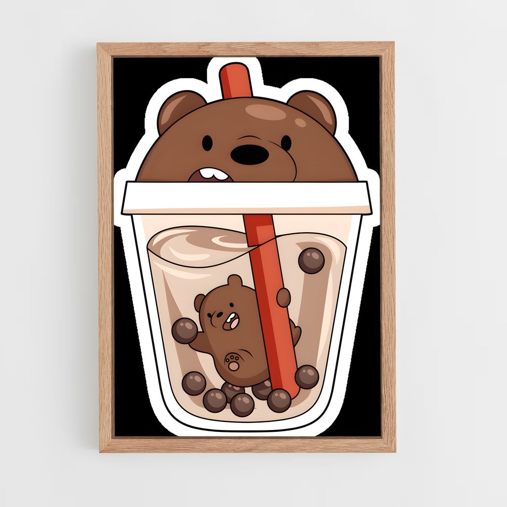 ap-grizzly we bare bears-1 cadre Bois clair