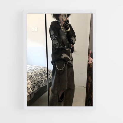 ap-grunge-10 cadre Blanc