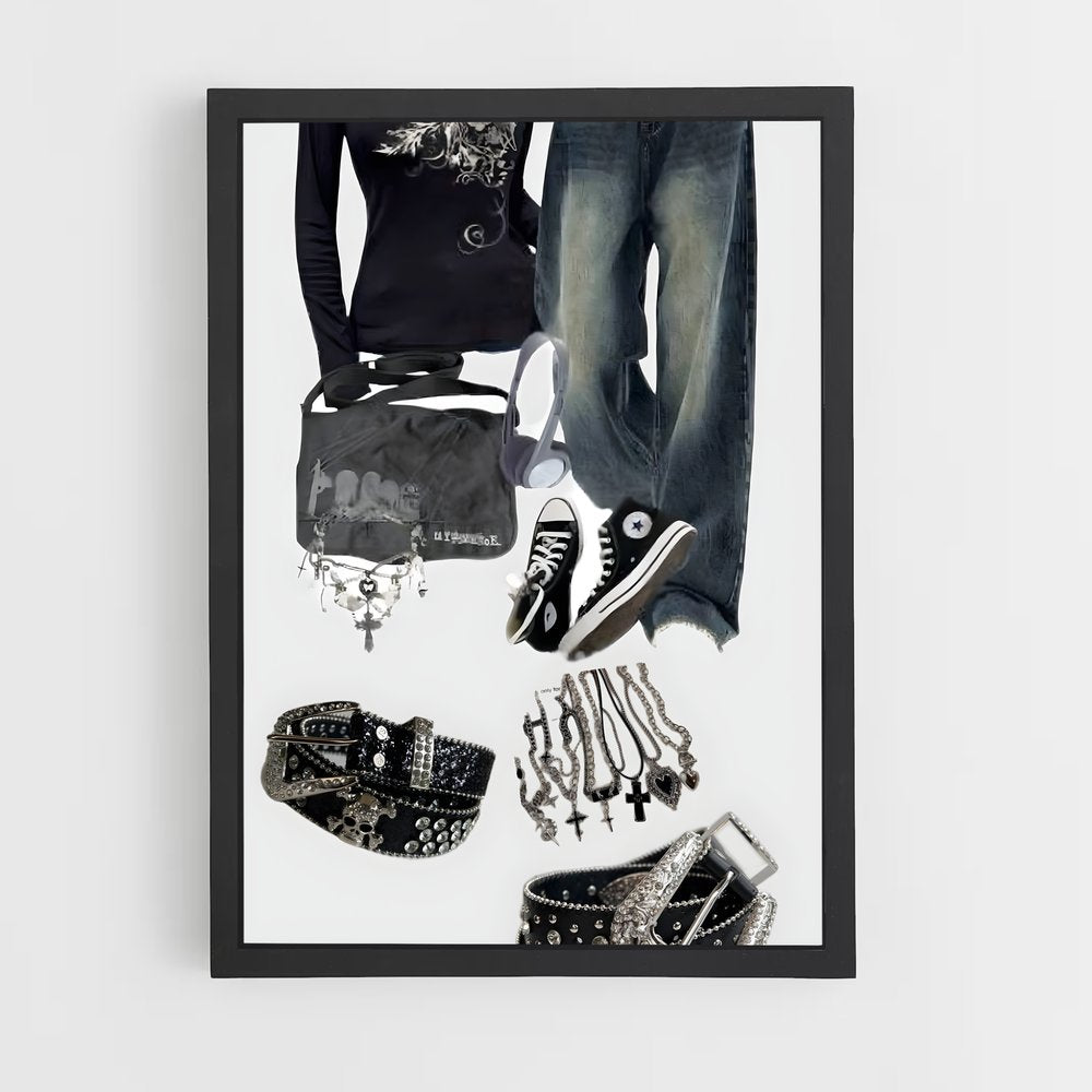 ap-grunge-2 cadre Noir
