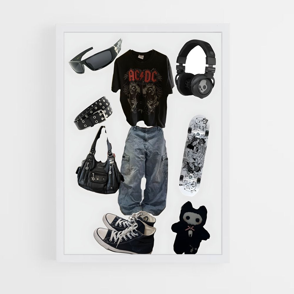 ap-grunge-3 cadre Blanc