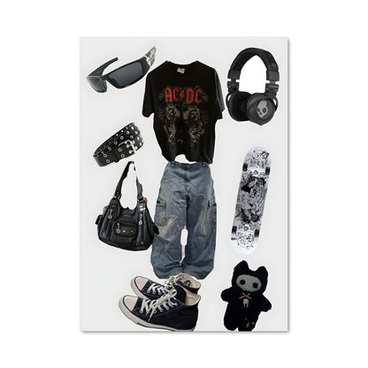Poster Grunge Attitude