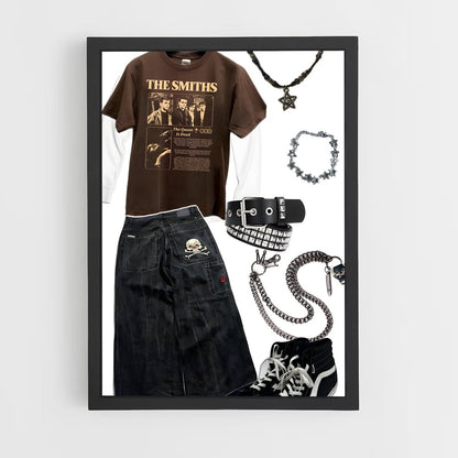 ap-grunge-7 cadre Noir
