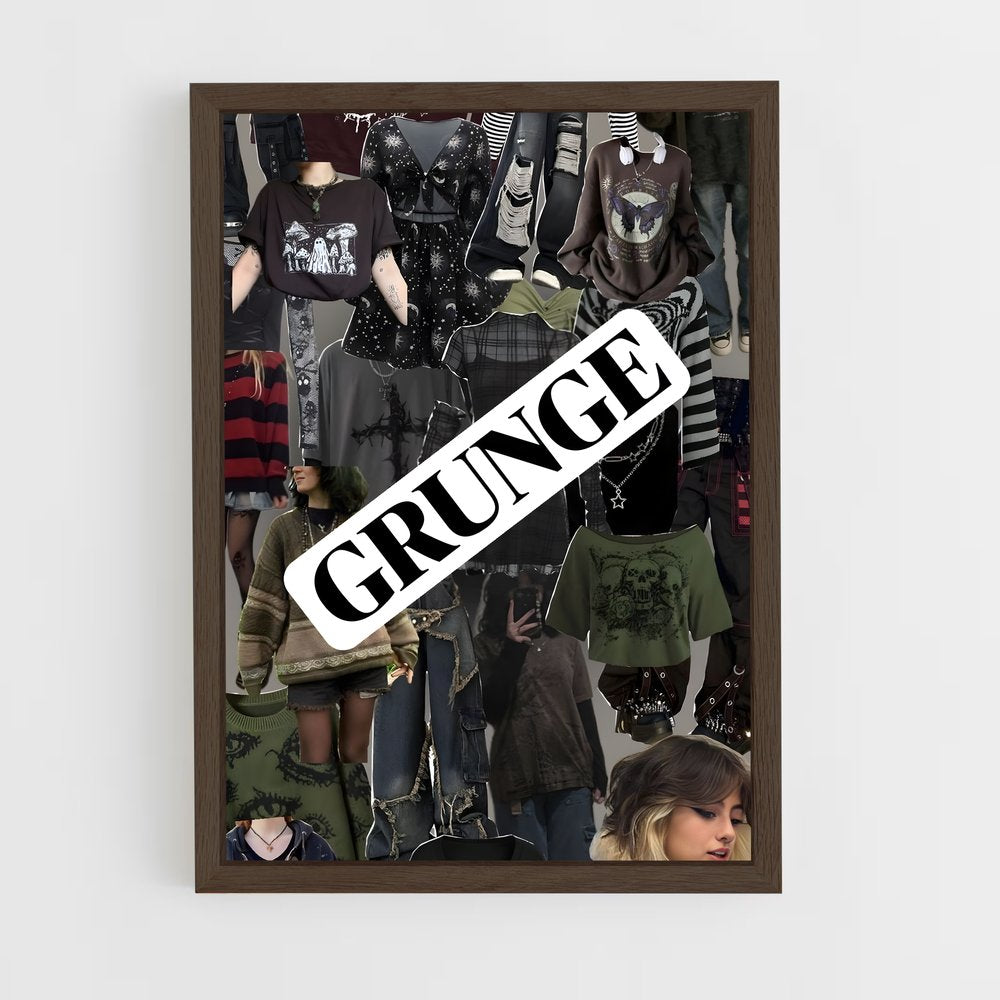 ap-grunge-8 cadre Bois foncé