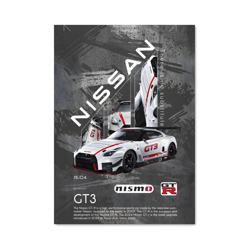 Poster Livery de Course GT3