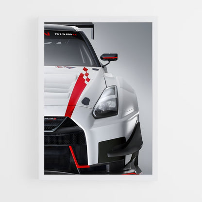 ap-gt-r nismo-10 cadre Blanc