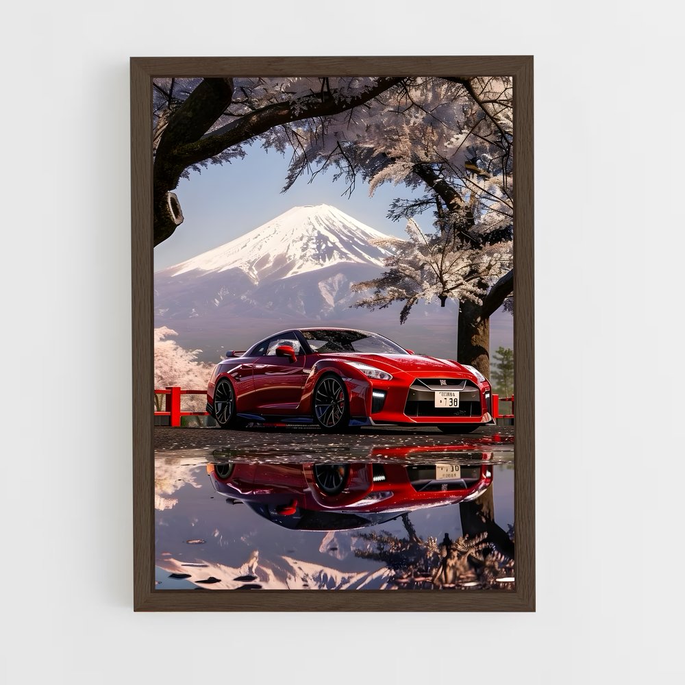 ap-gt-r nismo-3 cadre Bois foncé