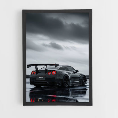 ap-gt-r nismo-4 cadre Noir