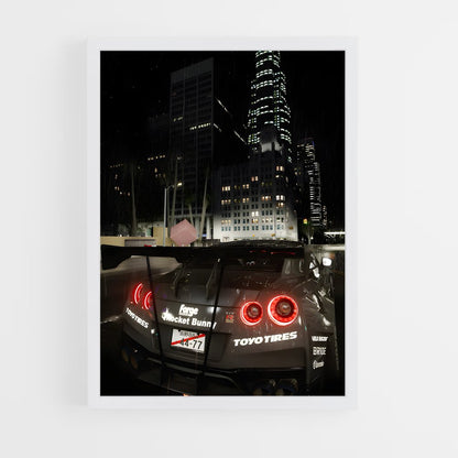 ap-gt-r r35-10 cadre Blanc