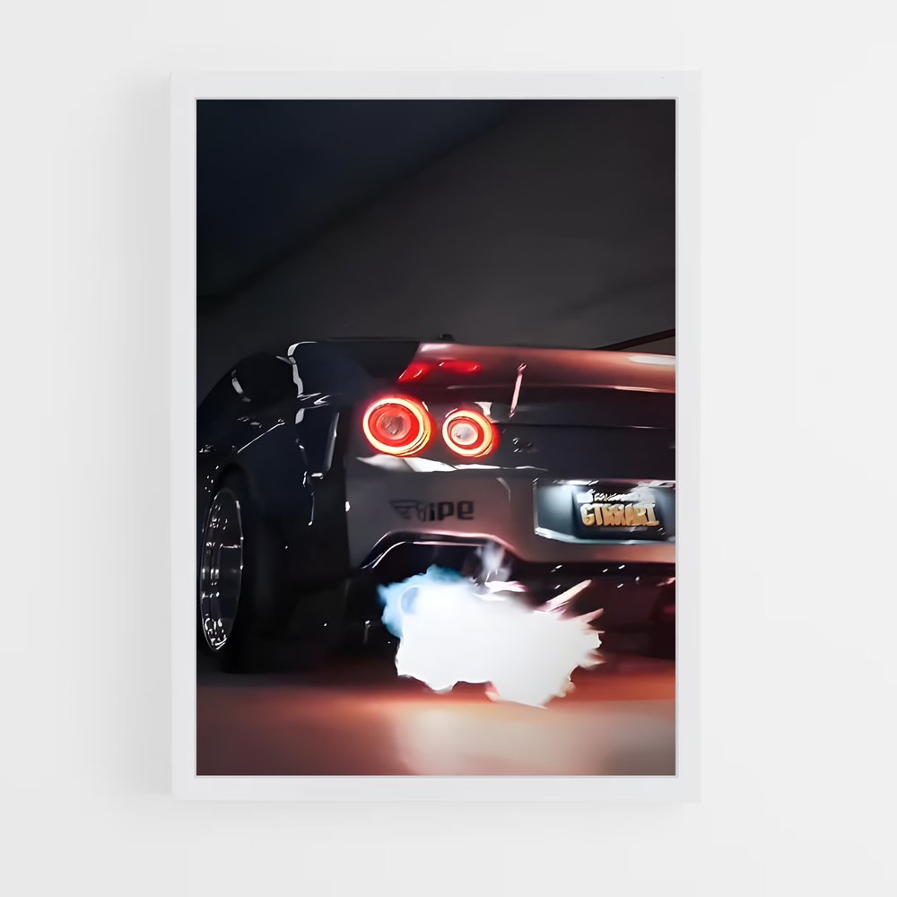 ap-gt-r r35-6 cadre Blanc