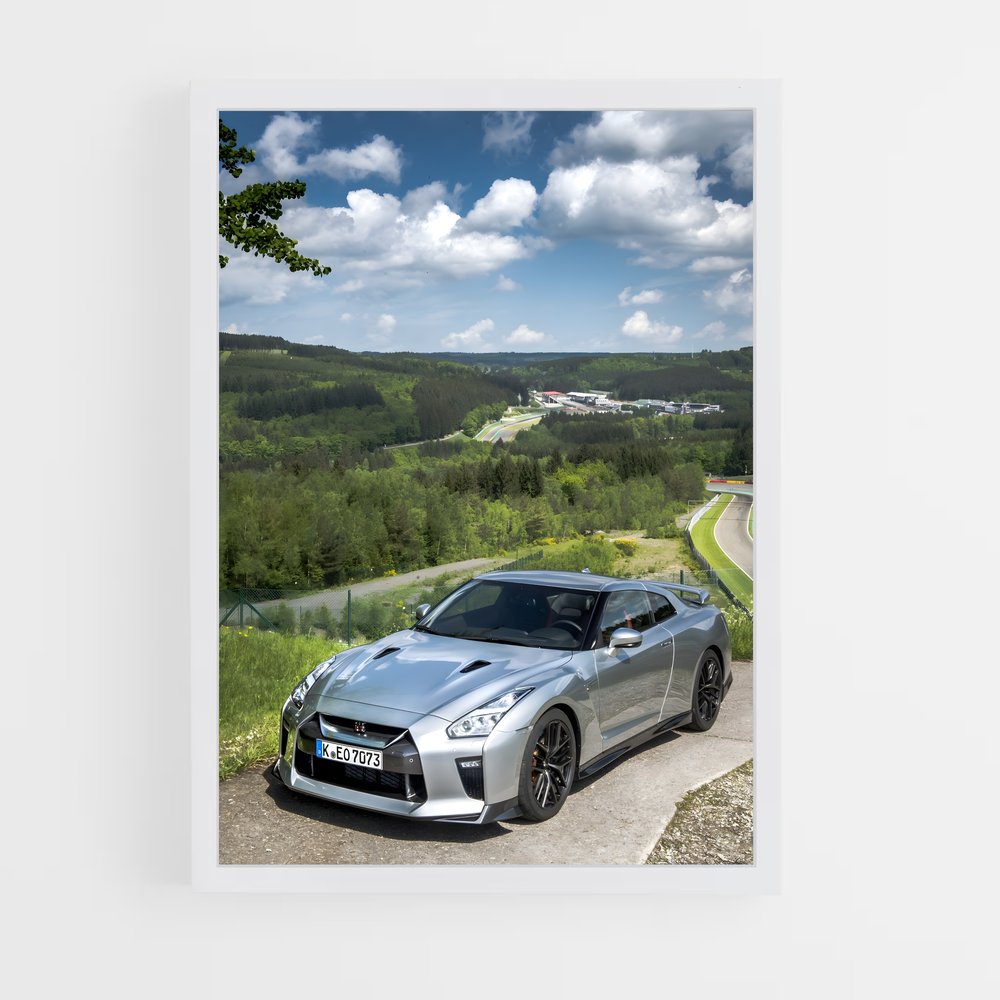 ap-gt-r track edition-1 cadre Blanc