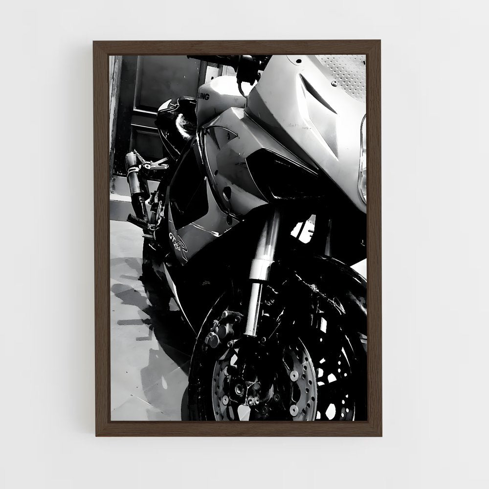 ap-gt250r-2 cadre Bois foncé